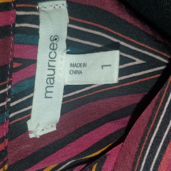 Maurices striped blouse - Picture 5 of 6